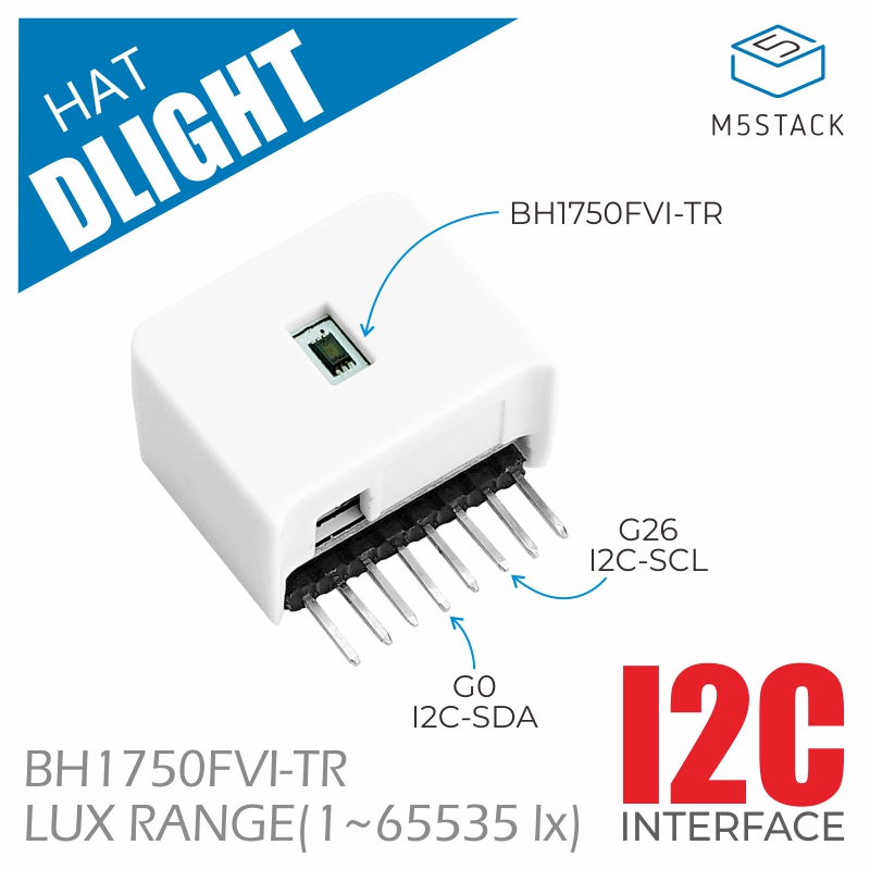 M5Stickc - M5StickC Nón-Cảm Biến Ánh Sáng Môi
