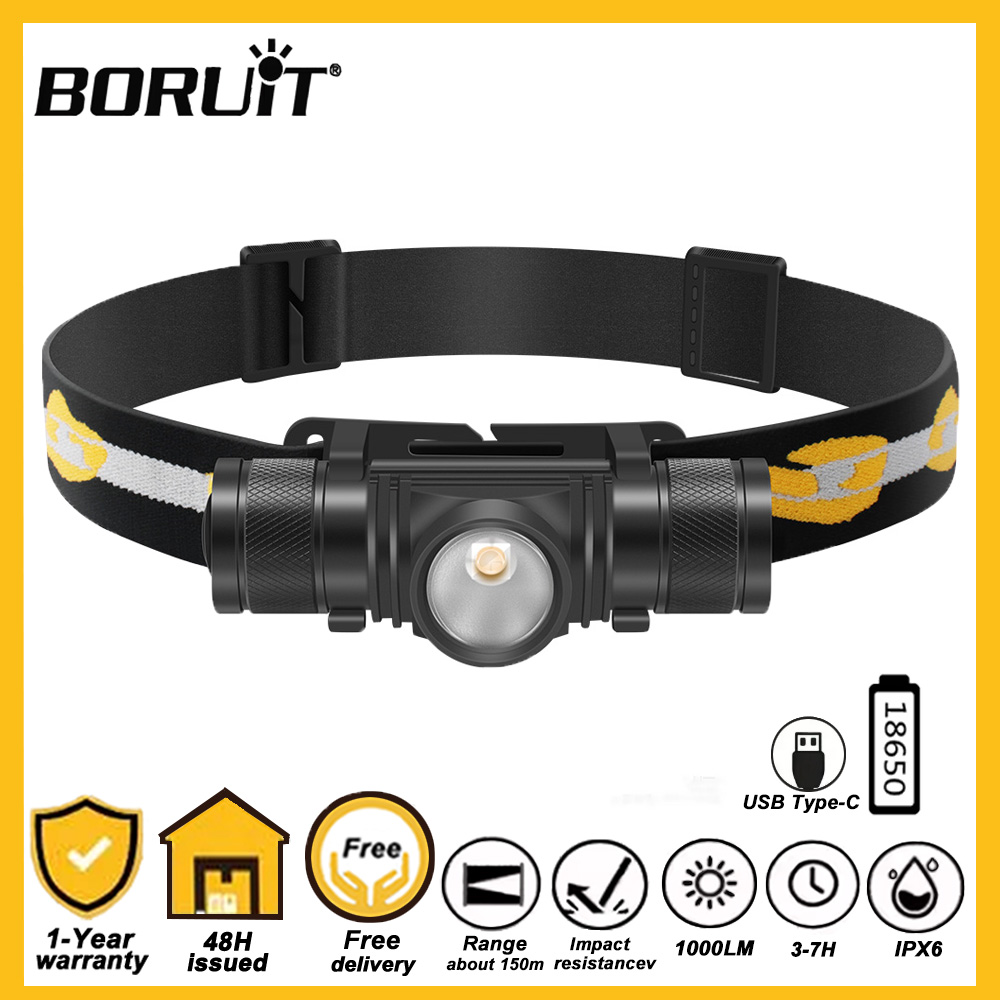 Lolin D32 - BORUiT XM-L2 LED Đèn Pin USB
