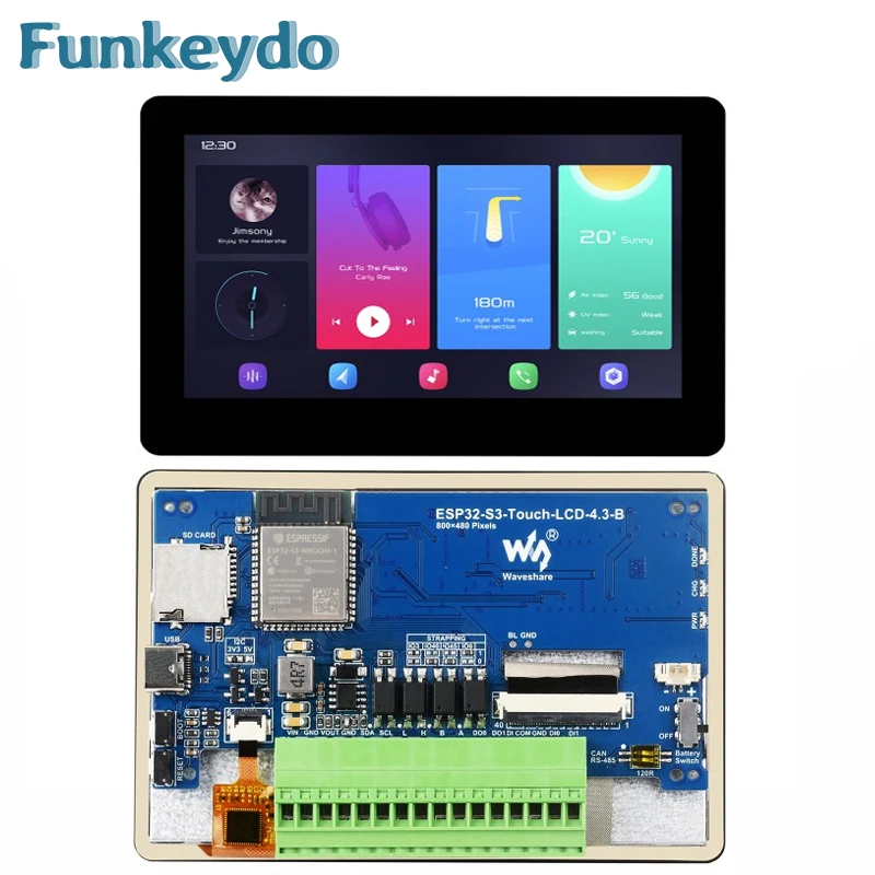 Waveshare Esp32 - Waveshare ESP32-S3 4.3 inch IPS Touchscreen