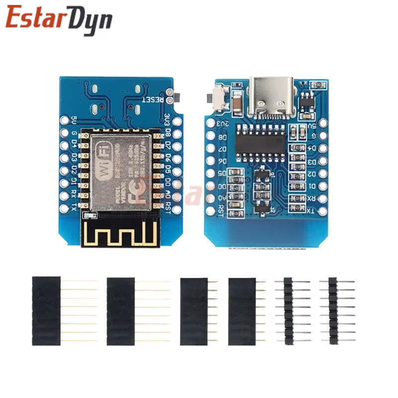 D1 Mini TYPE-C/MICRO ESP8266 E - đánh giá và giá Nodemcuv2