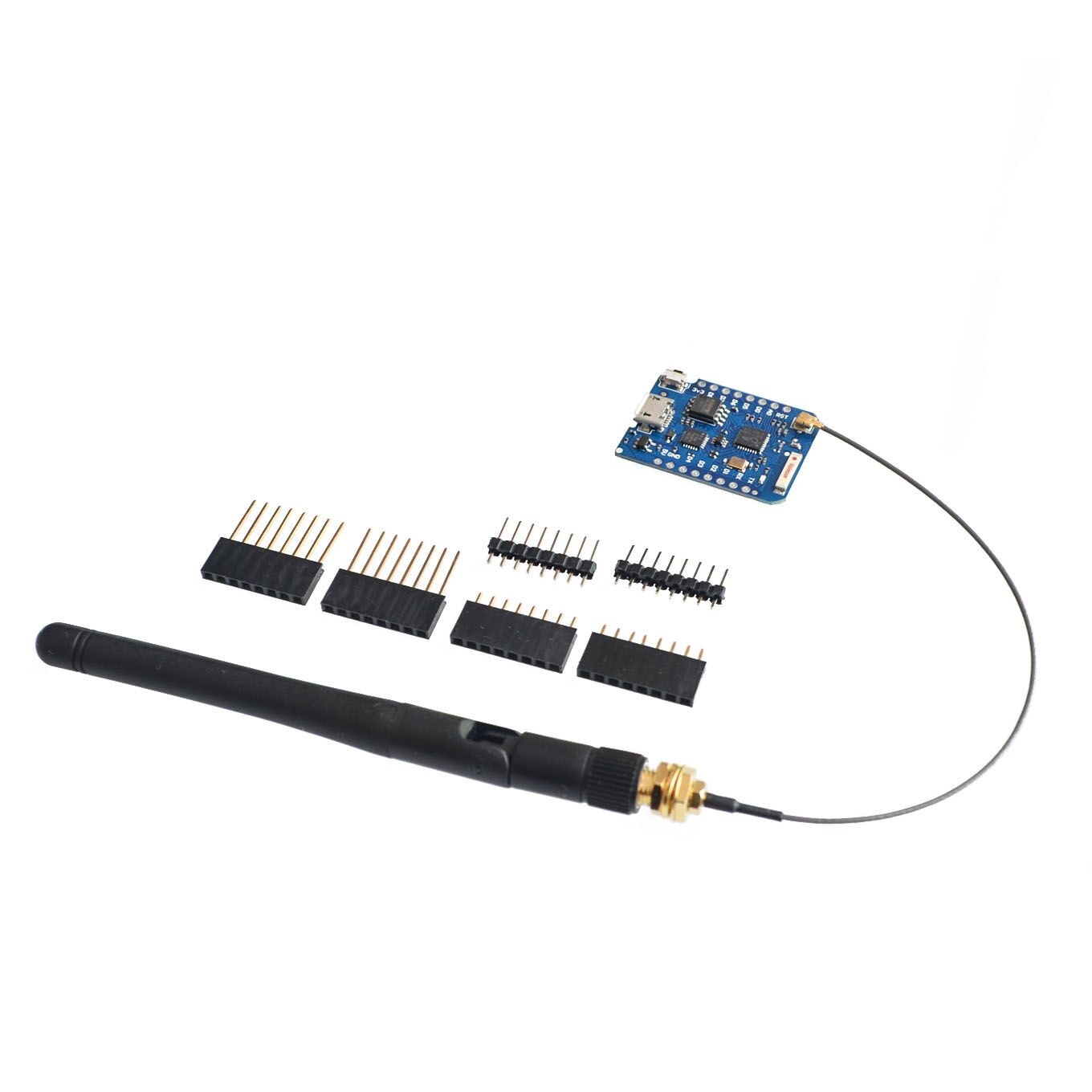 WEMOS D1 Mini Pro 4M 16M Bytes - đánh giá và giá D1 Mini Pro