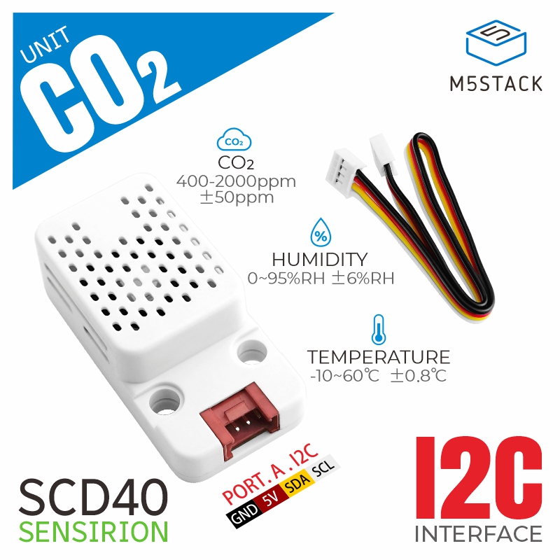 M5Stack CO2 Đơn Vị Với Cảm Biế - đánh giá và giá M5Stack