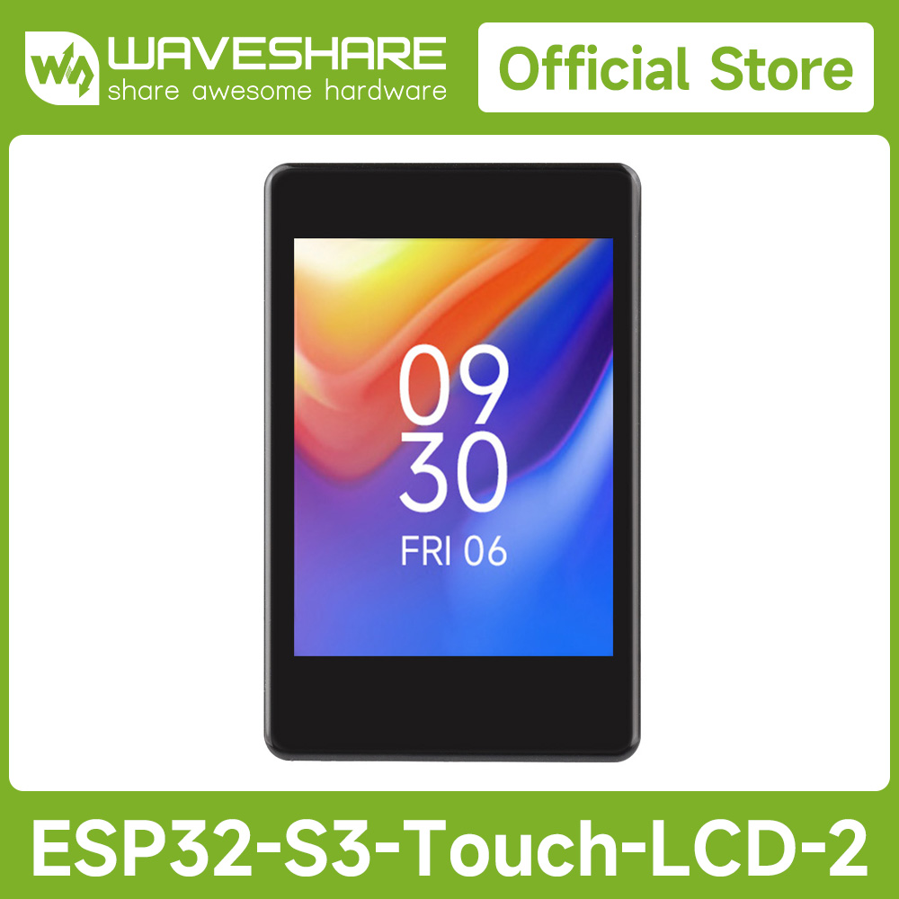 Waveshare ESP32-S3 2inch Capac - đánh giá và giá Lolin S3