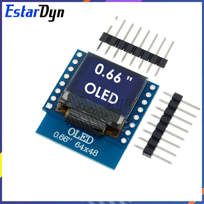0.66 inch OLED LED LCD Dispaly - đánh giá và giá Wemos D1