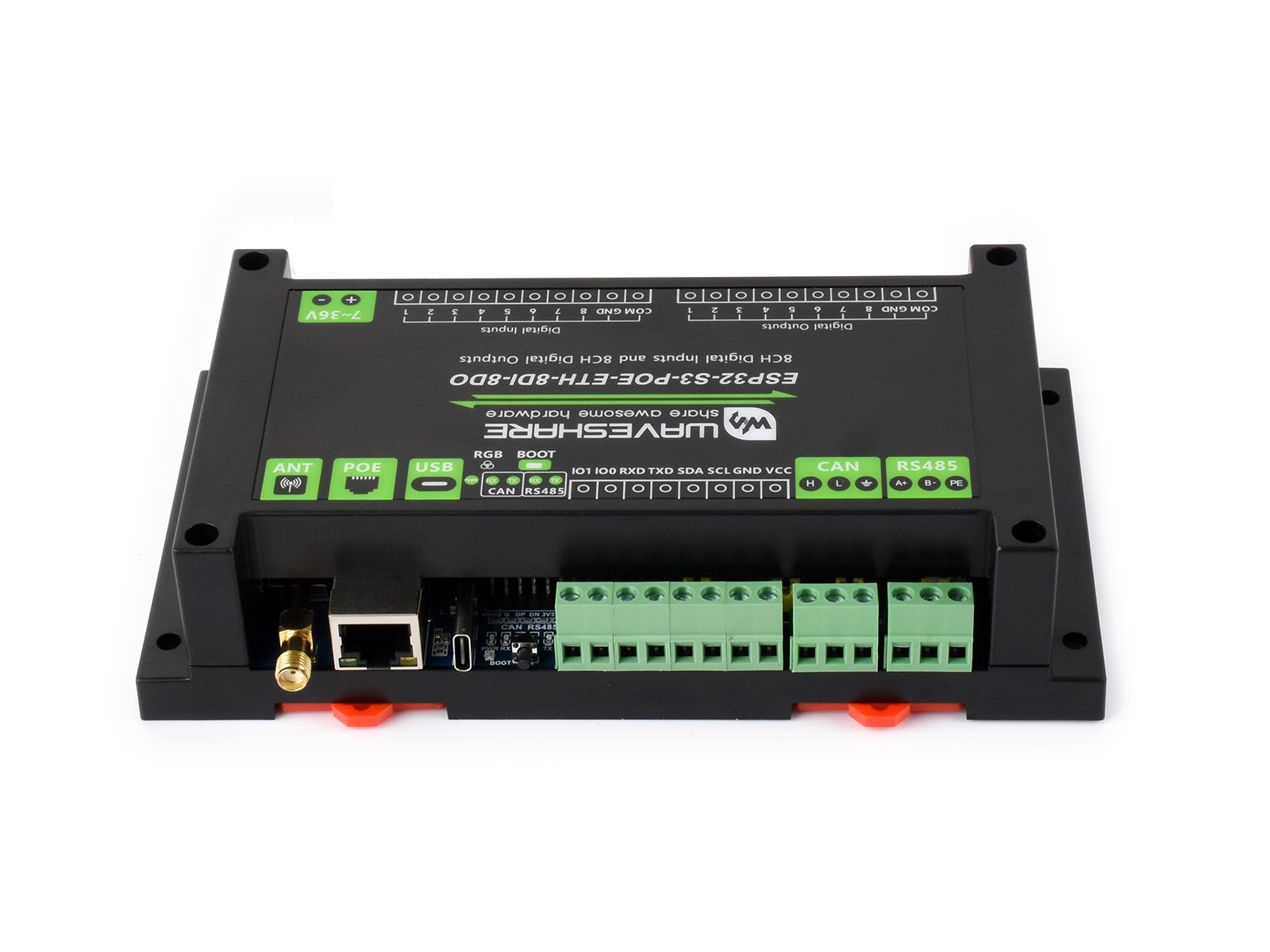 Industrial ESP32-S3 Control Bo - đánh giá và giá Lolin S3
