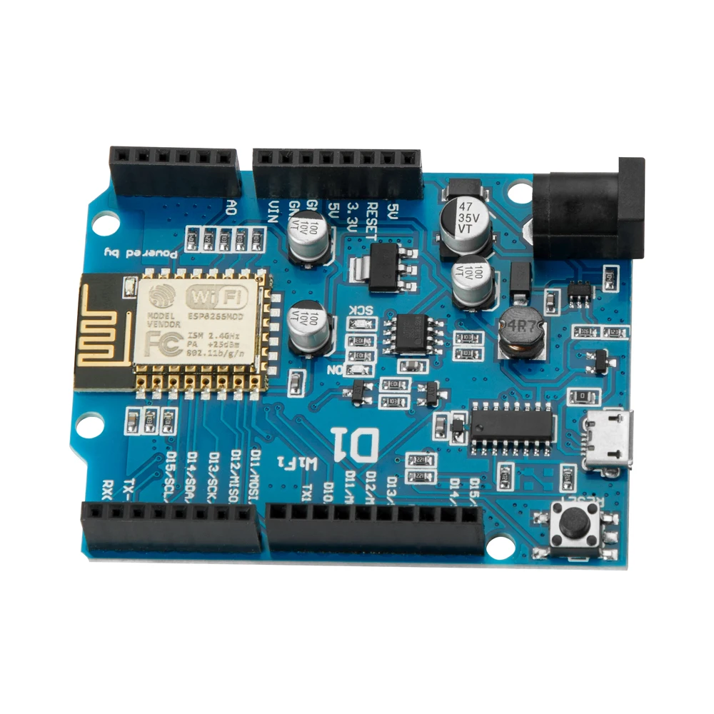 ESP-12E WeMos D1 UNO R3 CH340  - đánh giá và giá Wemos D1