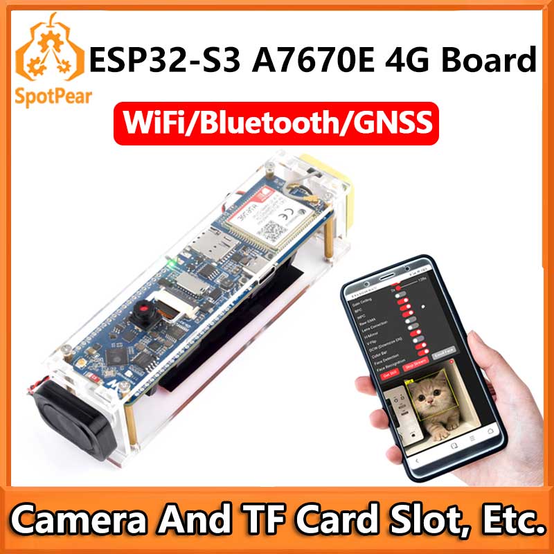 Waveshare ESP32-S3 A7670E 4G d - đánh giá và giá Lolin S3