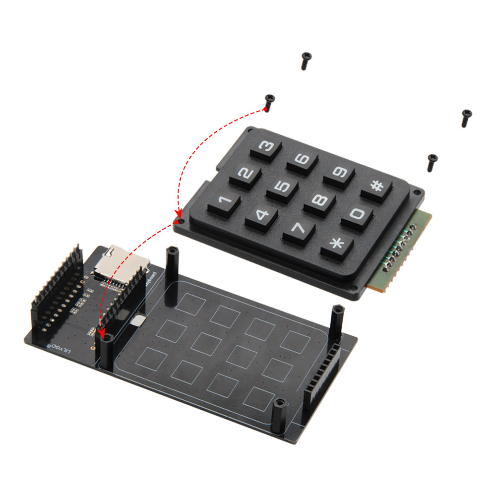 LILYGO  TTGO T-Display Keyboar - đánh giá và giá Ttgo Tdisplay