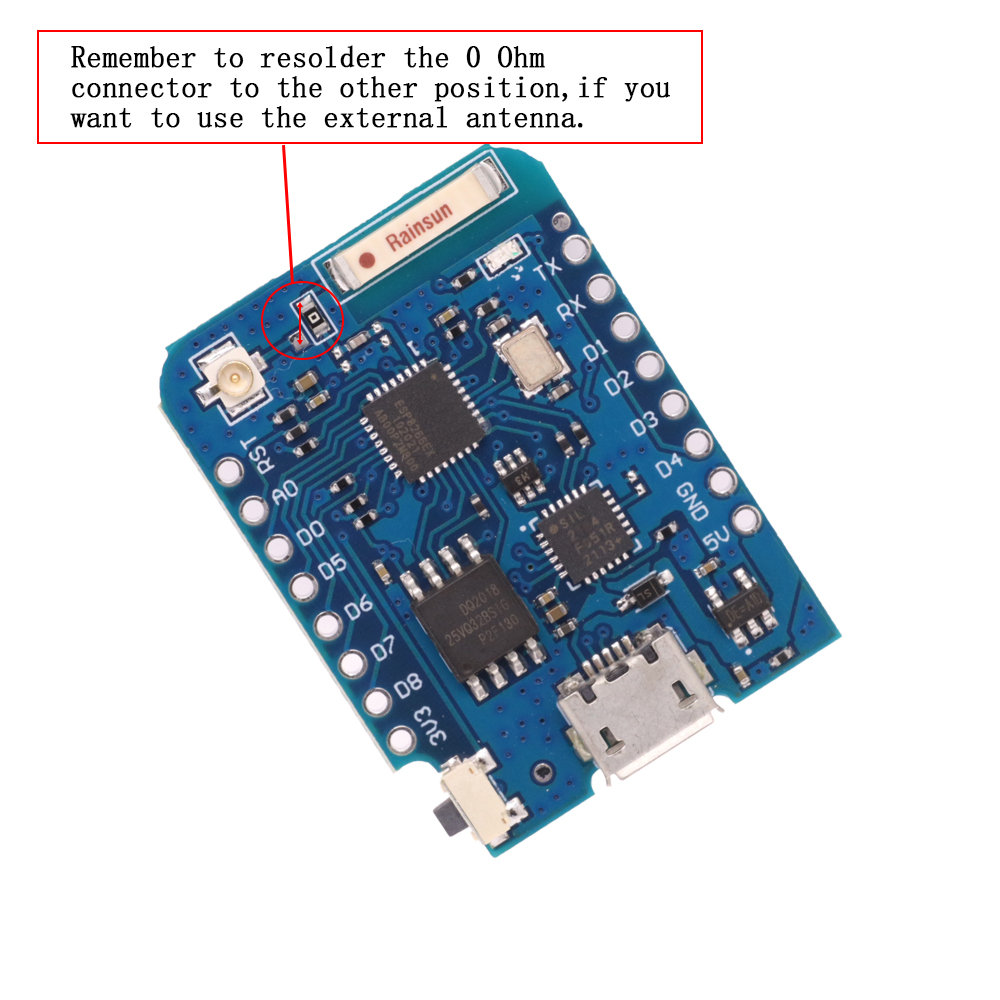 WeMos D1 Mini Pro V3.0 NodeMcu - đánh giá và giá D1 Mini Pro