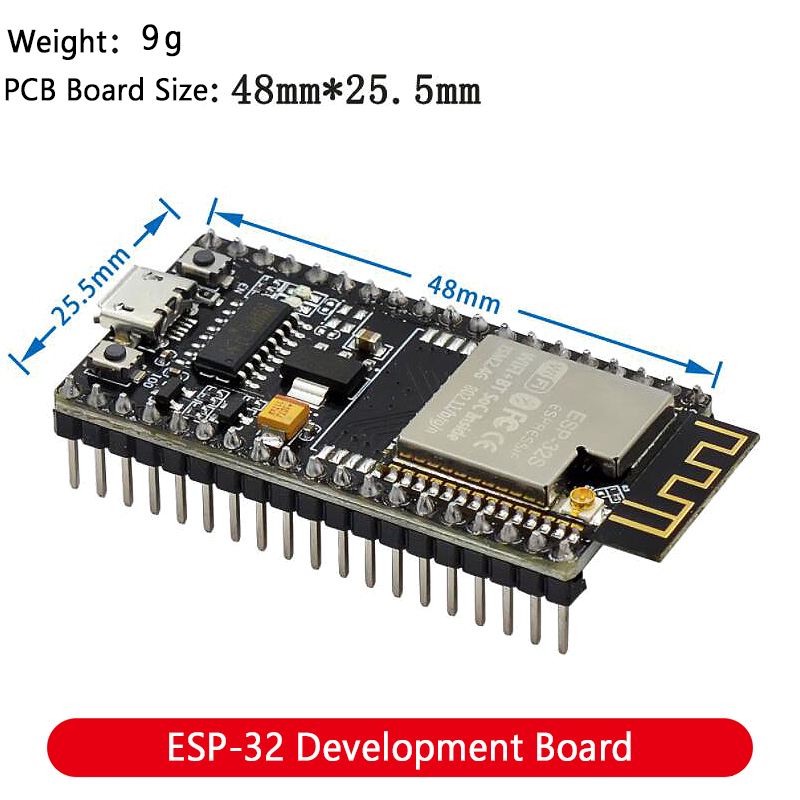 NodeMCU ESP-32S ESP-WROOM-32E  - đánh giá và giá Nodemcu 32S