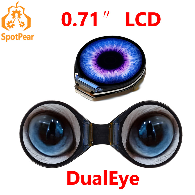 Waveshare 0.71inch Double Eye  - đánh giá và giá Waveshare Esp32