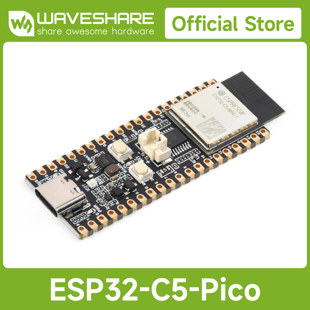 Waveshare ESP32-C5 dual-band W - đánh giá và giá Waveshare Esp32