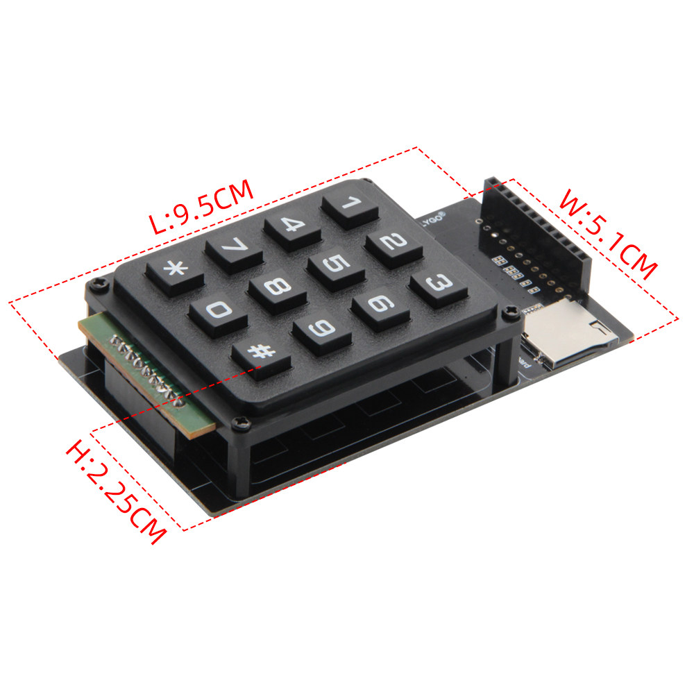 TTGO T-Display Keyboard Expans - đánh giá và giá Ttgo Tdisplay