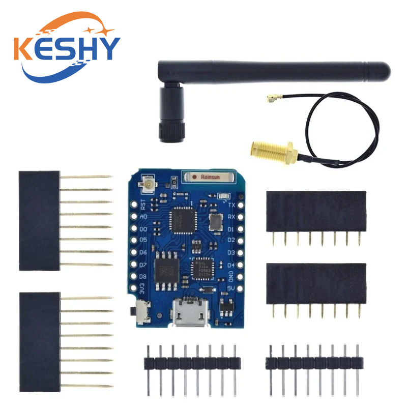 WEMOS D1 Mini Pro 16M Bytes Ex - đánh giá và giá D1 Mini Pro