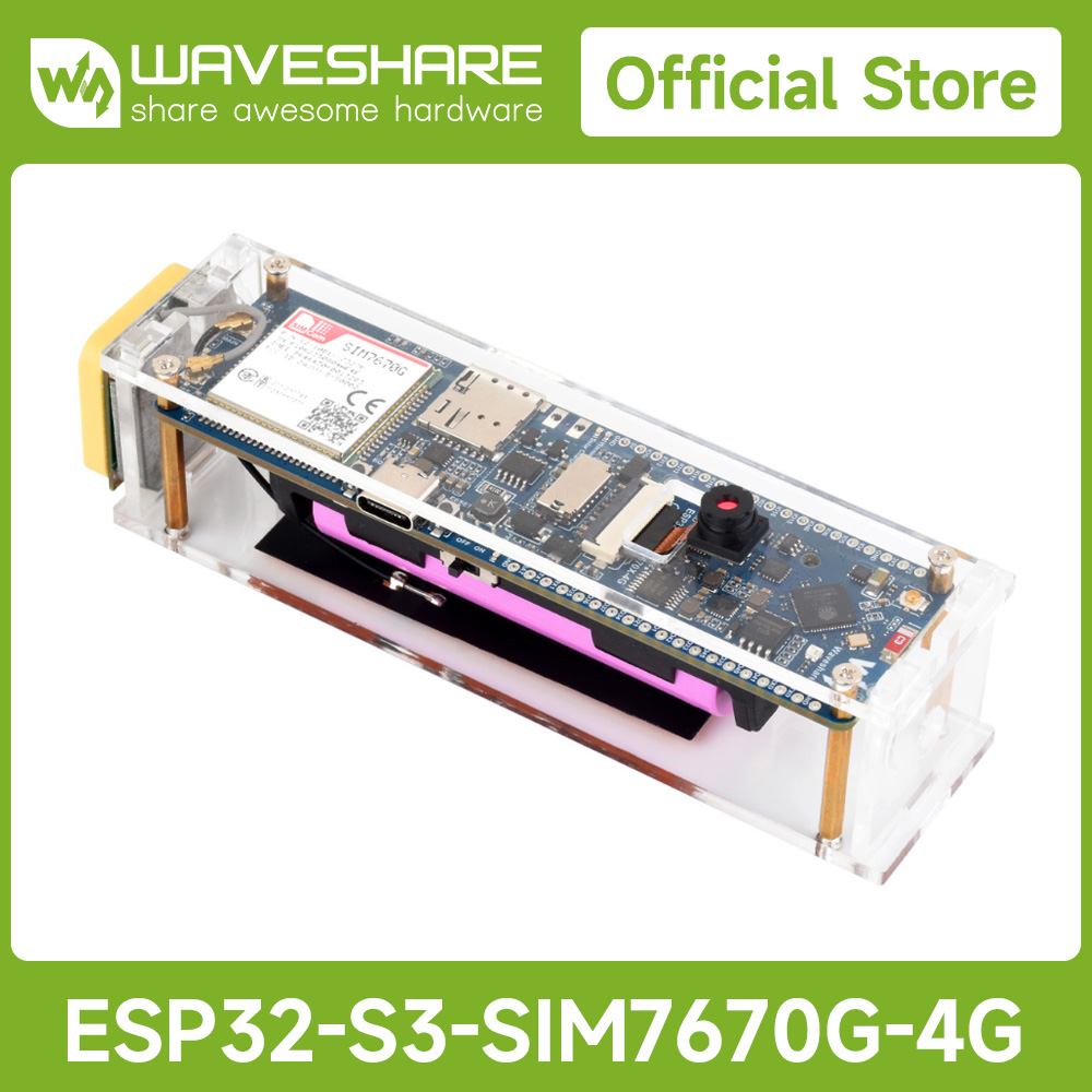 Waveshare ESP32-S3 SIM7670G 4G - đánh giá và giá Lolin S3