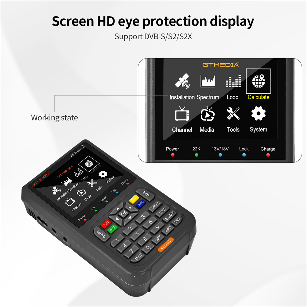 GTMEDIA V8 Finder 2 DVB-S/S2/S - đánh giá và giá Devkitc