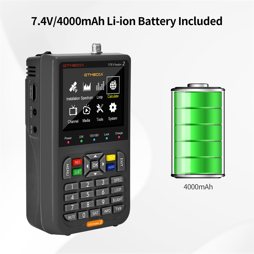 GTMEDIA V8 Finder 2 DVB-S/S2/S - đánh giá và giá Devkitc