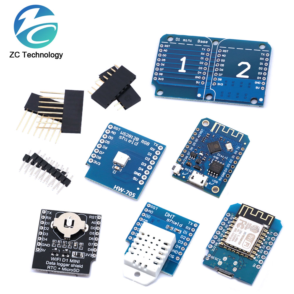 D1 Mini ESP8266 ESP-12F CH340G - đánh giá và giá Wemos D1