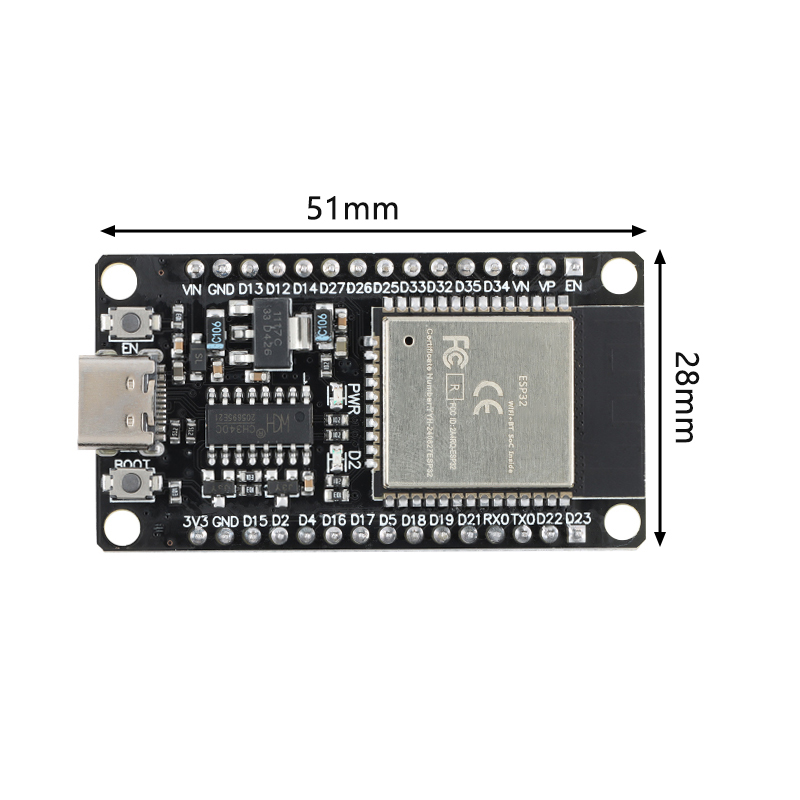 ESP32 Development Board TYPE-C - đánh giá và giá Devkitc