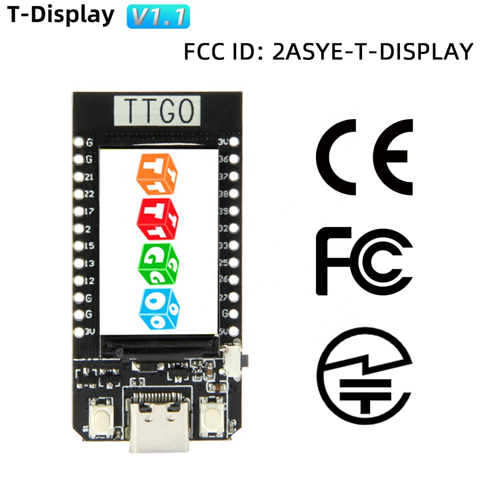 TTGO T-Display ESP32 1.14'' LC - đánh giá và giá Ttgo Tdisplay