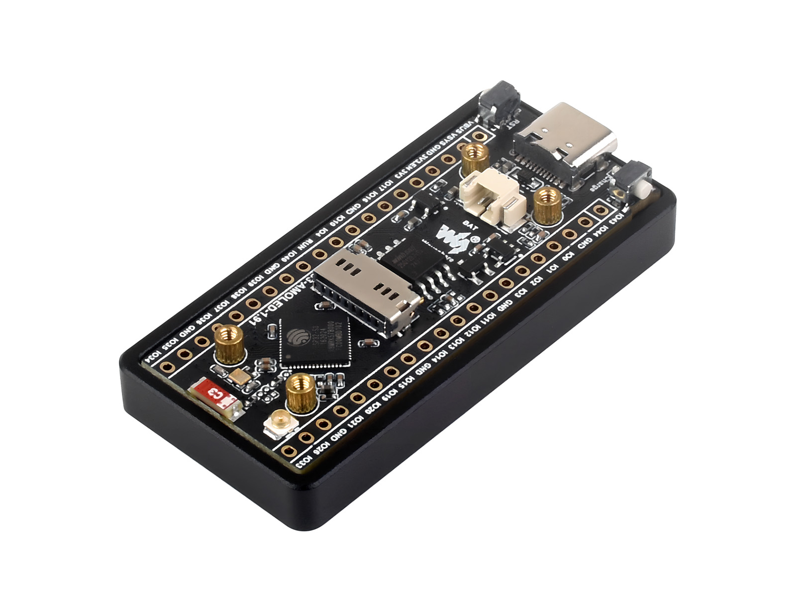 ESP32-S3 1.91inch AMOLED Displ - đánh giá và giá Lolin S3
