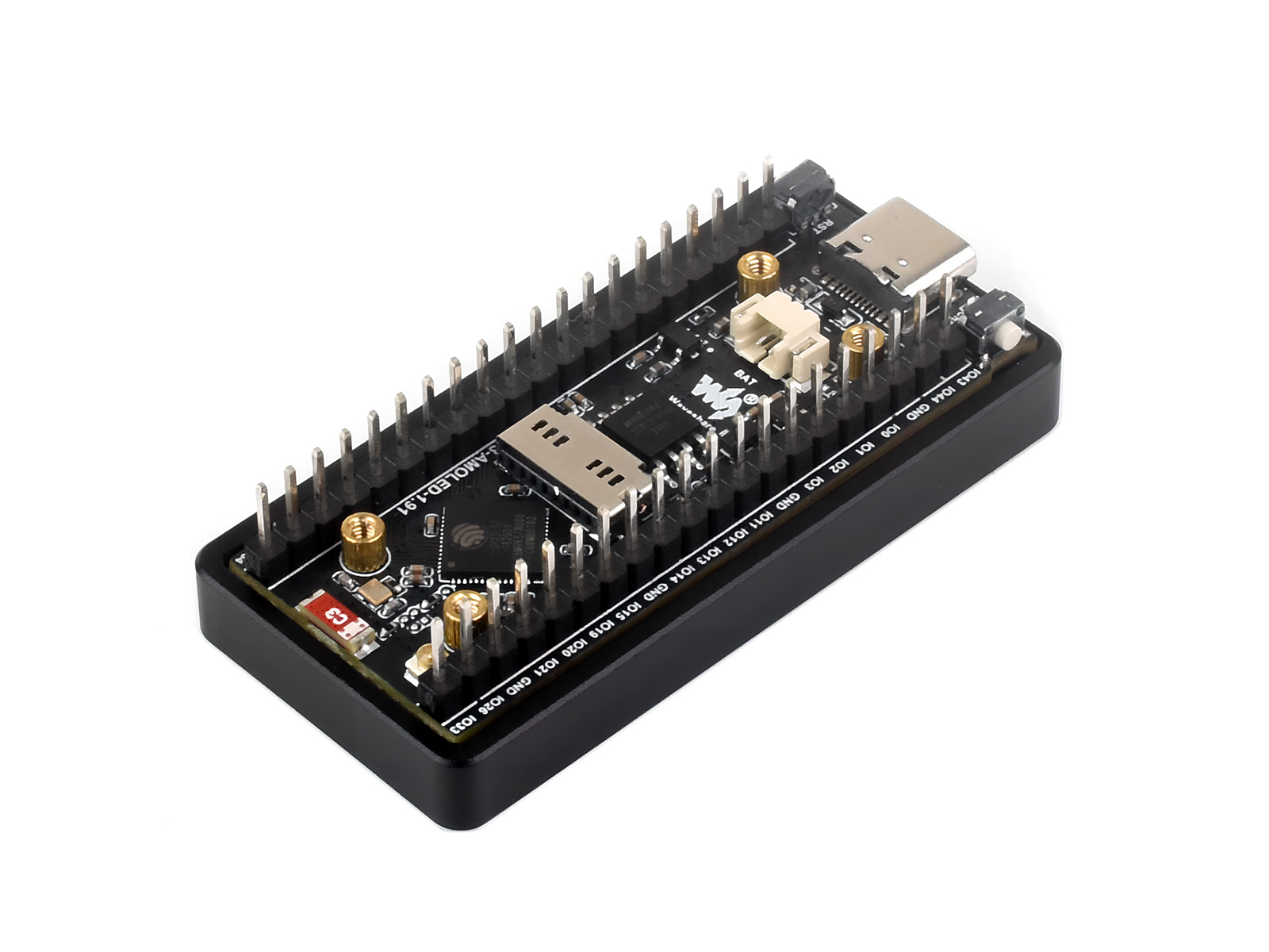 ESP32-S3 1.91inch AMOLED Displ - đánh giá và giá Lolin S3