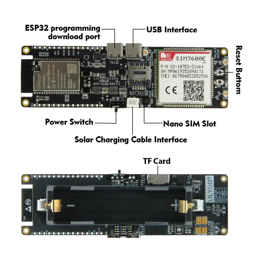 IN STOCK LILYGO T-SIM7600G-H R - đánh giá và giá Doit Esp32