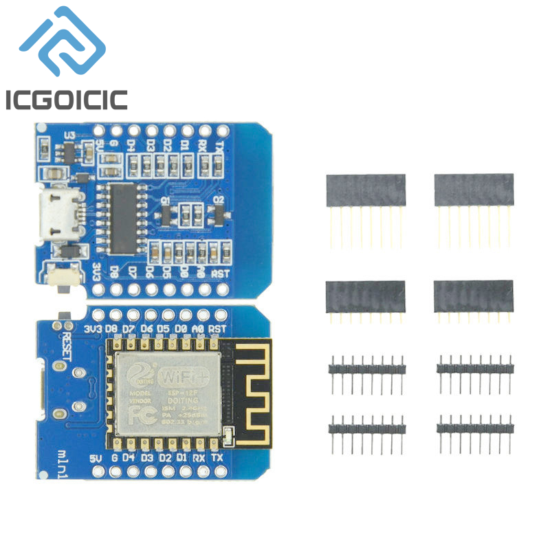 D1 Mini-Mini NodeMcu 4M Bytes  - đánh giá và giá Wemos D1