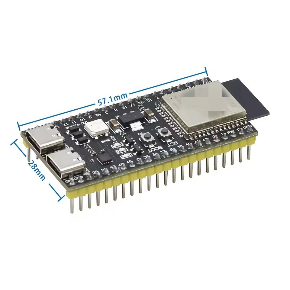 The ESP32-S3 core board featur - đánh giá và giá Esp32 S3 Devkitc 1